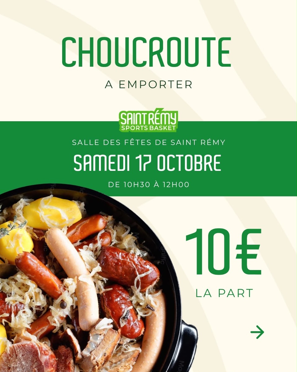 Choucroute du SRSB
