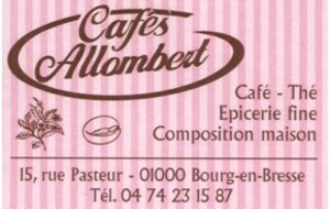 CAFES ALLOMBERT